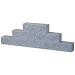 Splitblok 29x9x9 cm Noors Grijs