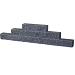 Splitblok 38x9x9 cm Noors Antraciet