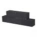Patio Muurelement strak 45x15x15 cm Antraciet