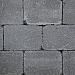 Stonique getrommeld 30x20x5 cm antraciet