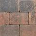 Stonique getrommeld 30x20x6 cm oud bruin