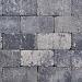 Stonique getrommeld BSS 21x10,5x6 cm grijs-zwart