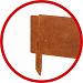 Kantopsluiting Koppelspies 10 cm Corten