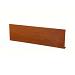 Kantopsluiting Single (flg) 300x10 cm Corten