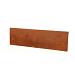 Kantopsluiting Single 300x27,7 cm Corten