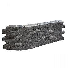 Pilestone 23/17x21,5x10 cm Coal