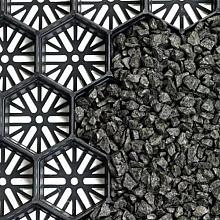 Aslon® grind- grasplaten 79x59x3 cm zwart