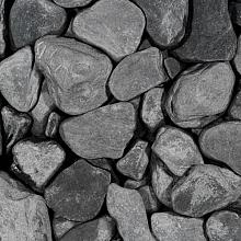 Black Slate Tumbled 30-80 mm 20 kg