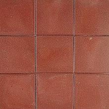 Betontegel 30x30x4,5 cm rood KOMO
