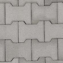 H-Profiel KOMO 8 cm S-Top Grijs