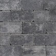 Stonique getrommeld BSS 21x10,5x6 cm antraciet
