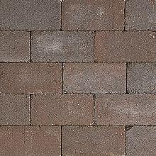 Antieke trommelsteen BSS 21x10,5x6 cm groningerbruin