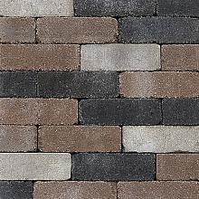 Antieke trommelsteen dikformaat 21x7x6 cm siepatico