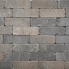 Antieke trommelsteen dikformaat 21x7x6 cm oud drachten