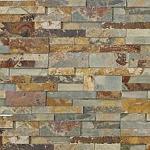 Multicolor Slate Fixwall 5 lg hoek str 15x(20+40) cm (6 st)§