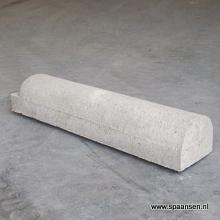 Stootband 95x20x17 cm 1x rond Grijs