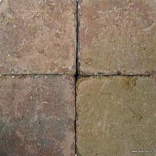 Damme 20x20x6 cm Oud bont