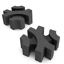 Virage Grasbetontegel black 30x30x12 cm