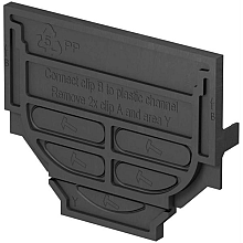 Euroline / Hexaline eindplaat