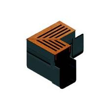 SlimLine hoekstuk incl corten rooster