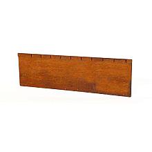 Kantopsluiting Single flex 300x16,5 cm Corten