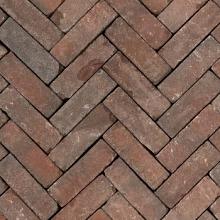 Vida getrommeld DF80 20×6,5×8,5cm Novoton bruin rood bezand