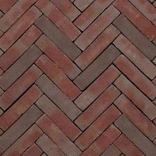 Designa ongetrommeld UWF60 20×5×6cm Ruston * paars rood bezand