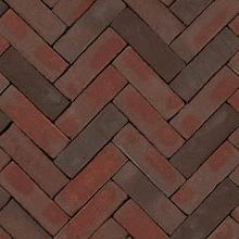 Designa ongetrommeld UDF60 20×6,5×6cm Ruston * paars rood bezand