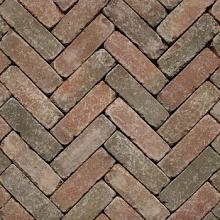 Classica getrommeld UDF60 20×6,5×6cm Novoton WS rood bruin onbezand