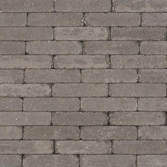 Stonique getrommeld waalformaat 20x5x7 cm mangaan